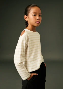 Dzieci MANGO Koszulki I Topy*Koszulka bawełniana z wycięciami na ramionach