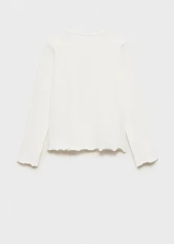 Dzieci MANGO Koszulki I Topy*Koszulka bawełniana ze strasem