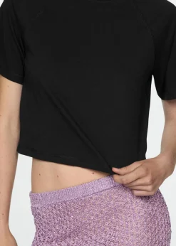 MANGO Koszulki*Koszulka bawełniana ze szwami