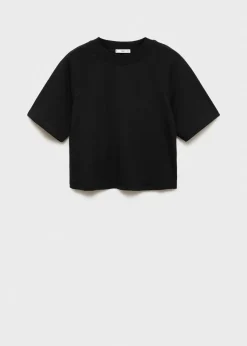 MANGO Koszulki*Koszulka bawełniana ze szwami