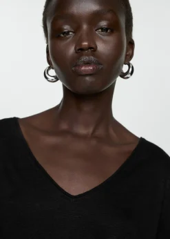 MANGO Koszulki*Koszulka lniana z krótkimi rękawami