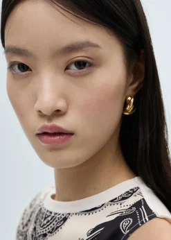 MANGO Koszulki*Koszulka o asymetrycznym kroju ze wzorem paisley