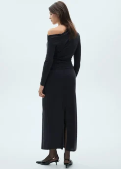 MANGO Koszulki*Koszulka o asymetrycznym kroju z długim rękawem