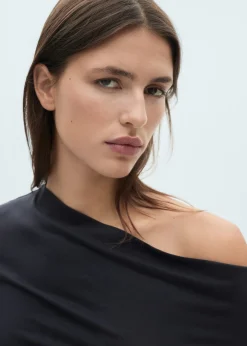 MANGO Koszulki*Koszulka o asymetrycznym kroju z długim rękawem