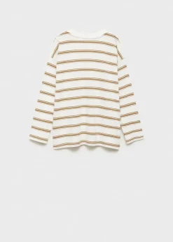 Dzieci MANGO Koszulki*Koszulka oversize w paski