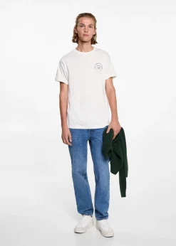 MANGO Koszulki*Koszulka oversize ze wzorem