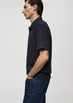 MANGO Koszulki Polo*Koszulka polo bawełniana regular fit