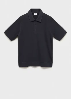 MANGO Koszulki Polo*Koszulka polo bawełniana regular fit