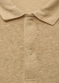 MANGO Koszulki|Koszulki Polo*Koszulka polo slim fit ze 100% lnu