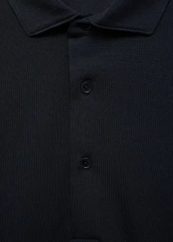 MANGO Koszulki Polo*Koszulka polo wełniana regular fit