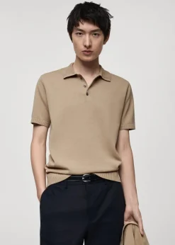 MANGO Koszulki Polo*Koszulka polo z 100% bawełny regular fit