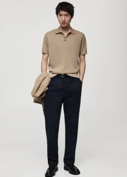 MANGO Koszulki Polo*Koszulka polo z 100% bawełny regular fit