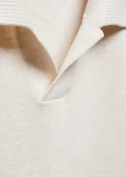 MANGO Kardigany I Swetry|Koszulki Polo*Koszulka polo z cienkiej dzianiny