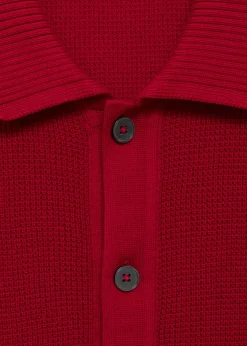 MANGO Koszulki Polo*Koszulka polo z dzianiny z 100% bawełny