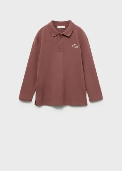 Dzieci MANGO Koszulki*Koszulka polo z haftem