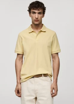 MANGO Koszulki Polo*Koszulka polo z piki z 100% bawełny