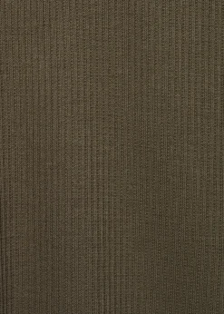 MANGO Koszulki|Koszulki Polo*Koszulka polo z prążkowanej dzianiny bawełnianej