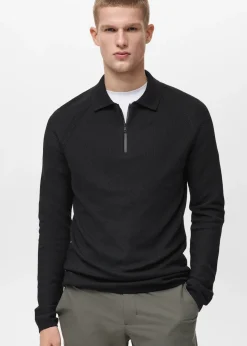 MANGO Kardigany I Swetry|Koszulki Polo*Koszulka polo z teksturą i technologią COOLMAX®