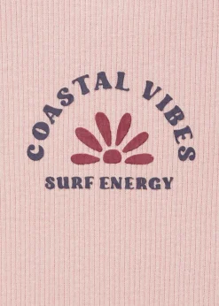 Dzieci MANGO Koszulki I Topy*Koszulka prążkowana z nadrukiem