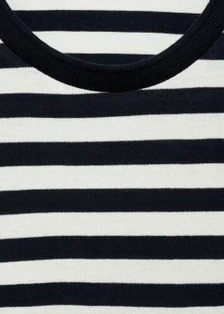 MANGO Koszulki*Koszulka regular fit z 100% bawełny w paski