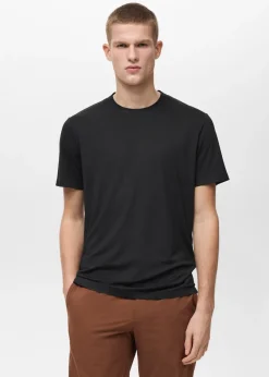 MANGO Koszulki*Koszulka slim fit comfort strech