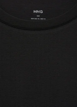 MANGO Koszulki*Koszulka slim fit comfort strech