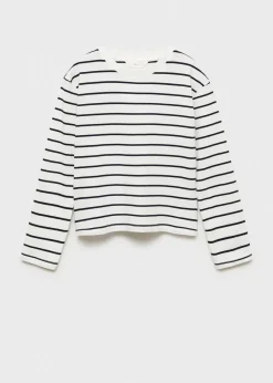 Dzieci MANGO Koszulki I Topy*Koszulka w paski 100% bawełna