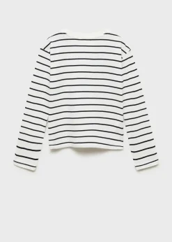 Dzieci MANGO Koszulki I Topy*Koszulka w paski 100% bawełna