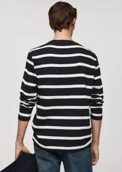 MANGO Koszulki*Koszulka w paski 100% bawełna