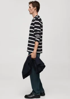 MANGO Koszulki*Koszulka w paski 100% bawełna