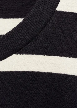 MANGO Koszulki*Koszulka w paski 100% bawełna