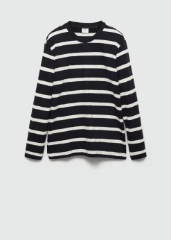 MANGO Koszulki*Koszulka w paski 100% bawełna