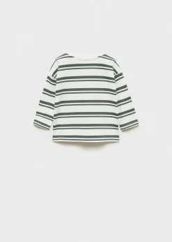 Dzieci MANGO Koszulki*Koszulka w paski 100% bawełna