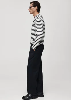 MANGO Koszulki*Koszulka w paski z bawełny 100%