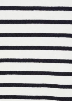 MANGO Koszulki*Koszulka w paski z bawełny 100%