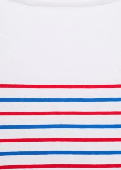 MANGO Koszulki*Koszulka w paski z dekoltem w łódkę