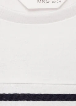 Dzieci MANGO Koszulki*Koszulka w paski z długiem rękawem