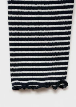 Dzieci MANGO Koszulki I Topy*Koszulka w paski z długiem rękawem