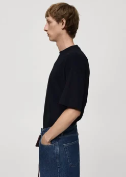 MANGO Koszulki*Koszulka z 100% bawełny oversize