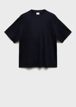 MANGO Koszulki*Koszulka z 100% bawełny oversize