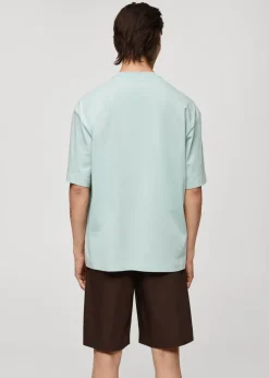 MANGO Koszulki*Koszulka z 100% bawełny oversize