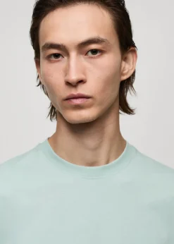 MANGO Koszulki*Koszulka z 100% bawełny oversize