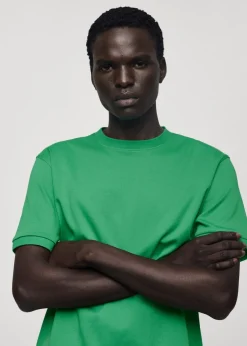 MANGO Koszulki*Koszulka z 100% bawełny regular fit