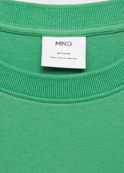 MANGO Koszulki*Koszulka z 100% bawełny regular fit