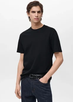 MANGO Koszulki*Koszulka z 100% bawełny regular fit