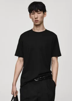 MANGO Koszulki*Koszulka z 100% bawełny regular fit