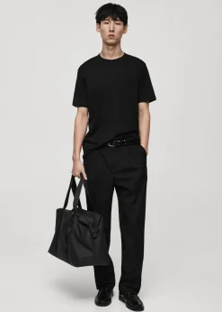 MANGO Koszulki*Koszulka z 100% bawełny regular fit