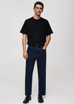 MANGO Koszulki*Koszulka z 100% bawełny relaxed fit