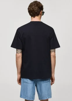MANGO Koszulki*Koszulka z 100% bawełny relaxed fit