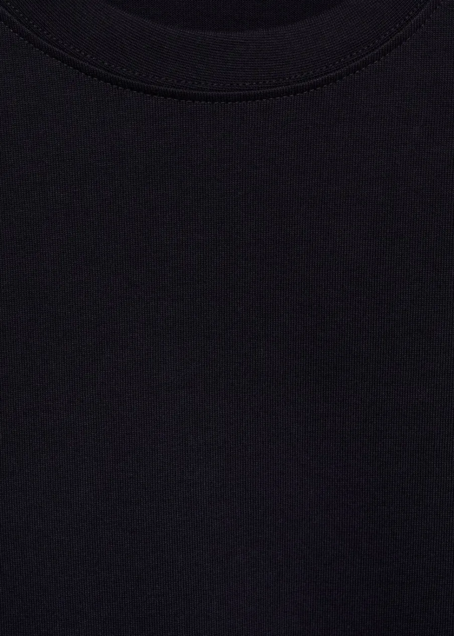 MANGO Koszulki*Koszulka z 100% bawełny relaxed fit